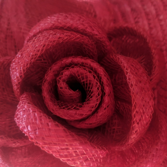 Hot Pink Straw Hat Cosplay Costume - Picture 8 of 10